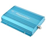 XUJIAN Mini 2G 3G 4G Signalverstärker GSM900MHZ Signalempfänger Verstärker HF-Konverter für Minimode Innenbereich EU-Stecker