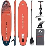Campsup SUP Aqua Marina Monster 12'0' Aufblasbares Stand Up Paddle Board | 366 x 84 x 15 cm | Surfboard für Einsteiger & Fortgeschrittene mit zubehör | Tragkraft bis 170 Kg