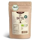 Bio Dattel Pulver 500g | natürlicher, aromatischer Zuckerersatz beim Backen, Kochen, in Shakes oder im Müsli | naturrein und vegan | vom Achterhof