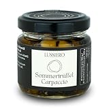 Lussiero Sommertrüffel Carpaccio Schwarze Trüffel Tartufo Trüffelscheiben Tuber Aestivum 80g