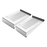 EDIFIER Aluminium Lautsprecherständer-Paar – Hochwertige Speaker Stands mit 10° Neigungswinkel für optimalen Klang, rutschfest & vibrationsdämpfend – Kompakte Maße 117 x 38 x 208 mm – Edles Design.