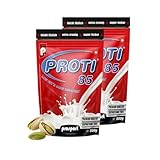 Prosport Proti® 85 Pistazie 2x500g – Mehrkomponenten-Protein mit Whey, Casein & Eialbumin – 10 Vitamine, BCAAs & EAAs – Eiweißshake, extra cremig, ideal für Muskelaufbau & Diät