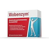 Wobenzym | Entzündungshemmendes Arzneimittel mit Enzym-Komplex | Bromelain, Trypsin und Rutin | Aktiviert die Selbstheilungskräfte & unterstützt den Körper bei der Abwehr von Entzündungen (100 Stück)