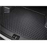 Kofferraum Schutzmatte Für Ford Für Edge 2021 2020 2019 2018 2017 2016 2015 (5 Sitze) Für Cargo-Liner Teppich Auto Innen Stamm Matten Kofferraummatte(Schwarz)