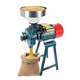 2200W Elektrisch Getreidemühle Kornmühle, Schrotmühle Zerkleinerer Grain Mill, Elektrischemühle Getreidemühle Maschine Zerkleinerer für Getreide Mais Stroh Futter Schrotmühle