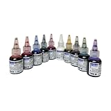 SÜDOR Glasmalfarben-Set. Schnelltrocknend Glasmalerei-Set. Vitrail. Geeignet zur dekorativen Gestaltung. Glass Paint Stained Glass (10 Farben x 25 ml)