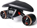 Unterwasser-Scooter, Unterwasser-Booster, Doppelpropeller, tragbare Thruster, zum Tauchen, Schwimmen, Schnorcheln, mit Sport-Kamerahalterung