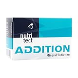 nutritect ADDITION Mineral-Tabletten - Elektrolyte zum Ausgleich deiner Mineralstoffverluste beim Sport | 100 Tabletten