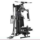 HAMMER Finnlo Kraftstation Autark 2200, Multigym, inkl. Zubehör, Fitnessstation für Zuhause, über 30 Übungen Trainingsstation Kraftstation für Zuhause