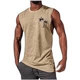 Generic Warehouse Deals Angebote Tank Top Herren Kurzarm Sommer Unterhemd Stretch Bequeme T Shirt Baumwolle Sport Muskelshirt Regular Fit Workout Tanktop Bodybuilding Trägershirts 2024 Achselshirts