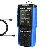 INFURIDER Gasmelder, H2S, CO, O2, LEL Messgerät, 4 in 1 Gas Monitor, Gas lecksuchspray mit LCD-Echtzeitanzeige, Gaslecksuchgerät Brennbarer Gase