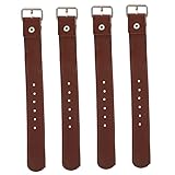 EXHUMKY 2 Paare Verstellbare Fahrradkorbriemen für Praktische Fahrradkorb Bänder für Kinderfahrrad oder Scooter für Aufbewahrung und Dekoration