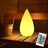 ACMHNC Kabellos Sauna Lampe Akku Tischlampe Dimmbar Mit...