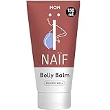 Naïf - Reichhaltiger Pflegebalsam - Schwangerschaftsbalsam - Schwangerschaftsstreifen Creme - Anti-Dehnungsstreifen - Dehnungsstreifen- 150ml