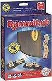 Jumbo Spiele Original Rummikub Kompakt-Spiel - der Spieleklassiker als Reise-Edition - Gesellschaftsspiel für die ganze Familie, JUM03942