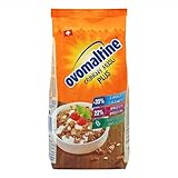 Ovomaltine Crunchy Protein Müsli Plus - Knusper- mit Haferflocken - Cerealienmischung mit 22 Prozent Protein, ein Drittel weniger Zucker und unvergleichlichem Crunch (1 x 300g)