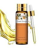 PHATOIL Süßes Orangenöl Ätherisches Öl Reine 10ML, Ätherische Öle für Diffuser Erstklassige Qualität, Aroma Duftöl Süßorange Öl für Kerzen, Duftlampe, Orange Oil