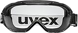 Uvex Megasonic - Schutzbrille - Überbrille für Brillenträger - innen beschlagfrei, außen extrem kratzfest & chemikalienbeständig