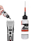 Haarschneidemaschine Öl,Feinmechanik Öl,Öl für Haarschneidemaschine,60 ml Scherkopf Öl Für Rasierer,Rostschutz-Haarschneideöl-Schmiermittel,Geruchloses Reibungsminderndes Trimmeröl