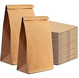 50x braune Beutel 26 x 17 cm - EXTRA STARK - Kraftpapiertüten Geschenktüten Kraftpapier als DIY Adventskalender - Ostern - selber machen Tüten Weihnachten zum befüllen
