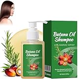 Natural Batana Oil Shampoo with Rosemary Extract, 100ml Natural Hair Shampoo for Deep Nourishment, Repair, and Thicker, Promotes Healthy Hair (100ml)