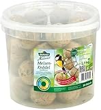 Dehner Natura Wildvogelfutter, Meisenknödel, ohne Netz, 30 Stück je 90 Gramm (2.7 kg)