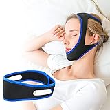 Anti Schnarchen Kinnriemen, Anti Snoring Chin Strap, Antischnarch Band, Schnarchstopper Anti Schnarchen, Schnarchlösung, Für Schnarchen, Reduktion Snore Relief Kinnriemen