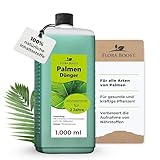Konfitee Palmen Dünger Flora Boost 1000ml I Für bis zu 200L Gießwasser I Pflanzenstärkungsmittel für alle Palmen Arten I Flüssiger Blatt- & Wurzeldünger I 100% natürlicher Pflanzendünger