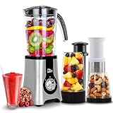 Uten E1339 Standmixer Mixer Smoothie Maker Multifunktion...