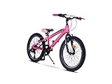 Toys Store 20 Zoll Alu Fahrrad Hardtail 7 Gang 20'' Kinderfahrrad Mountainbike MTB