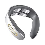 lefaya Nurotex 11-in-1 Nackenlösung Tragbares Nackenmassagegerät mit Wärme und Elektrostimulation – 6 Modi, 9 Intensitätsstufen, Schmerzlinderung und Entspannung