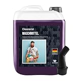 Cleanerist Premium Flüssigwaschmittel SONDER EDITION BLACK DIAMOND | 10 Liter Waschmittel Grosspackung | bis zu 220 Waschladungen I schwarze & dunkle Wäsche + Ausgießer