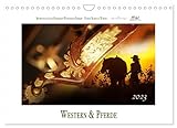 Western und PferdeCH-Version (Wandkalender 2023 DIN A4 quer), Calvendo Monatskalender