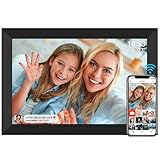 Digitaler Bilderrahmen FRAMEO WLAN 32GB Digitaler Fotorahmen 10,1 Zoll 1280x800 IPS LCD-Touchscreen Smart Cloud-Fotorahmen Mit Automatischer Drehung Momente Sofort Über Die Frameo-App Teilen