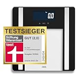 ADE Digitale Körperfettwaage Ines bis 200 kg |...