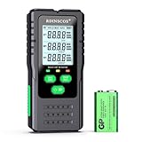 EMF-Messgerät Strahlungsdetektor Digitaler Elektromagnetische Felder Handgehaltener EF/MF/RF Elektromagnetische Strahlung Messgerät für Geisterjagd, Zuhause, Büro, Outdoor
