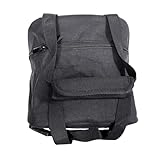 Zuoeay Ergonomische Transporttasche, gepolsterter Schultergurt, rutschfeste Schaumstoffeinlage, vielseitiges Netzfach, kompakte Tasche für Bowlingausrüstung