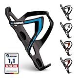 Alphatrail Fahrrad Flaschenhalter Max I Lebenslange Anti-Bruch Garantie 36g Lightweight Design I Inkl. Befestigungsschrauben I Kompatibel mit Cube, SKS, Elite, Topeak UVM. Trinkflaschen I Blau