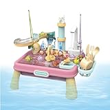 Teksome Der Wasserspiel-Tisch für Kleinkinder - EIN Sand- und Wassertisch für Kinder zur Sinnesförderung - Lernspielzeug Aktivität Für Kindergarten Und Familie