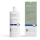 Mineaderm Anti Oily & Dandruff Shampoo – Schuppen- & Sebumkontroll-Shampoo mit Piroctone Olamine, Salicylsäure & Teebaumöl – Für fettiges Haar & empfindliche Kopfhaut – 300 ml