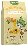 Elf-Family Shirataki Nudeln mit Kurkuma -Spaghetti 270g, Slim 9kcal Low Carb/Instant Konjak Nudeln/Keto/Kalorienarme/Vegan/Glutenfrei (Nudeln mit Kurkuma)