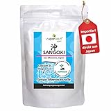 Sango Meereskoralle Pulver Calcium und Magnesium, im Optimalen Verhältnis von 2:1, 1er Pack (1 x 250 g)