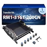 Q7504A Transfer-Set, kompatibel mit HP Laserjet 4700 Serie (RM1-3161 RM1-1708) Transfer-Kit für Laser 4700 4730 CM4730 CP4005, inkl. Q7504A elektrostatischer Transferriemen und Ablage 1-3 Rollenset
