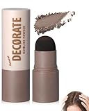 JUKOTA 1 Stück Ansatzpuder Braun, Haar Concealer zur Haarverdichtung Frauen Männer, Haarausfall Abdecken, Langlebig Hairline Powder, Natürlich Finish Haarpuder