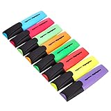 Amazon Basics Textmarkers in Mehrfarbig, Waschladungen, 8 stück (1er Pack)