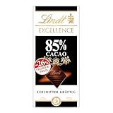 Lindt Schokolade EXCELLENCE 85 % Kakao, Promotion | 5 x 100 g Tafel | Kräftige ausgewogene Edelbitter-Schokolade | Schokoladentafel | Schokoladengeschenk