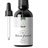 100ml BIO Jojobaöl, Kaltgepresst, Rein - 100% Natürliche Pflege für Haut, Haare, Gesicht, Bart - Glasflasche - Abgefüllt in Frankreich