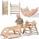 5-in-1 Montessori Klettergerüst Set: Indoor Kletterdreieck,...