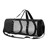 Netz-Tauchtasche für Scubas oder Schnorcheln, Netztasche Für Tauchen Und Schnorcheln Ausrüstung Und Ausrüstung, Mesh Leichte Netztasche, Extra große Netztasche für Tauchen, Schnorcheln, Schwimmen