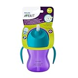 Philips AVENT SCF796/02 Strohhalmbecher, Silikon, violett